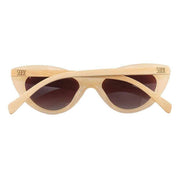 SOEK Savannah Sunglasses - Nude/White Maple Wood