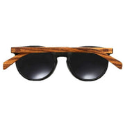 SOEK Sorrento Sunglasses - Black/Walnut Wood