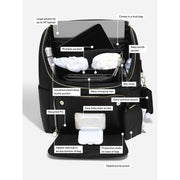 Stackers Baby Changing Backpack - Black