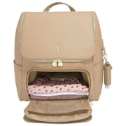 Stackers Baby Changing Backpack - Camel Tan