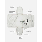 Stackers Weekend Garment Bag - Taupe