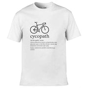 Teemarkable! Cycopath Cycling T-Shirt White / Small - 86-92cm | 34-36"(Chest)