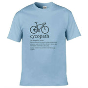 Teemarkable! Cycopath Cycling T-Shirt Light Blue / Small - 86-92cm | 34-36"(Chest)