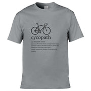 Teemarkable! Cycopath Cycling T-Shirt Light Grey / Small - 86-92cm | 34-36"(Chest)