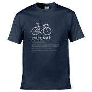 Teemarkable! Cycopath Cycling T-Shirt Navy Blue / Small - 86-92cm | 34-36"(Chest)