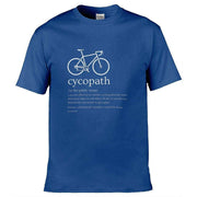 Teemarkable! Cycopath Cycling T-Shirt Royal Blue / Small - 86-92cm | 34-36"(Chest)