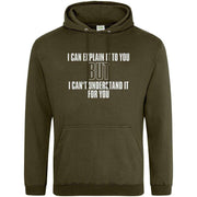Teemarkable! Engineers Motto Hoodie Olive Green / Small - 96-101cm | 38-40"(Chest)