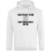 Teemarkable! Engineers Motto Hoodie White / Small - 96-101cm | 38-40"(Chest)