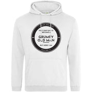 Teemarkable! Grumpy Old Man Nailing It Hoodie White / Small - 96-101cm | 38-40"(Chest)
