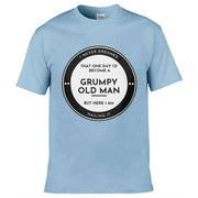 Teemarkable! Grumpy Old Man Nailing It T-Shirt Light Blue / Small - 86-92cm | 34-36"(Chest)
