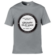 Teemarkable! Grumpy Old Man Nailing It T-Shirt Light Grey / Small - 86-92cm | 34-36"(Chest)