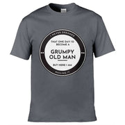 Teemarkable! Grumpy Old Man Nailing It T-Shirt Dark Grey / Small - 86-92cm | 34-36"(Chest)