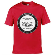 Teemarkable! Grumpy Old Man Nailing It T-Shirt Red / Small - 86-92cm | 34-36"(Chest)