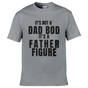 Teemarkable! It's Not A Dad Bod It's A Father Figure T-Shirt Light Grey / Small - 86-92cm | 34-36"(Chest)