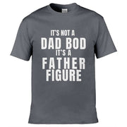 Teemarkable! It's Not A Dad Bod It's A Father Figure T-Shirt Dark Grey / Small - 86-92cm | 34-36"(Chest)