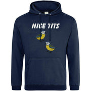 Teemarkable! Nice Tits Hoodie Navy Blue / Small - 96-101cm | 38-40"(Chest)