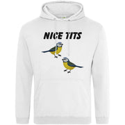 Teemarkable! Nice Tits Hoodie White / Small - 96-101cm | 38-40"(Chest)