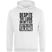Teemarkable! You're Still Talking Hoodie White / Small - 96-101cm | 38-40"(Chest)