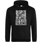 Teemarkable! You're Still Talking Hoodie Black / Small - 96-101cm | 38-40"(Chest)