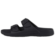 Totes SOLBOUNCE Bounce Buckle Sliders - Black
