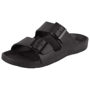 Totes SOLBOUNCE Bounce Buckle Sliders - Black