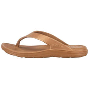 Totes SOLBOUNCE Bounce Flip Flops - Metallic Gold