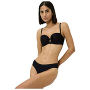 Triumph Pure Micro Detachable Strap Bra - Black