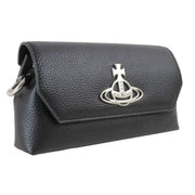 Vivienne Westwood Grain Mini Pouch Chain Bag - Black