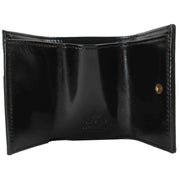 Vivienne Westwood Shiny Leather Envelope Billfold Purse - Black