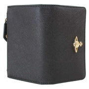 Vivienne Westwood Slim Flap Card Holder Purse - Black