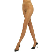 Wolford Satin Touch Sheer Shimmer 20 Denier Tights - Caramel Beige