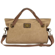 ZEDE Pont Des Arts Cross Body Bag - Beige Khaki
