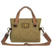 ZEDE Pont Des Arts Mini Cross Body Bag - Olive Green