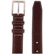 Bassin and Brown Leather Belt - Brown