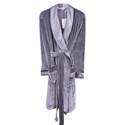 Bown of London Lunar Velvet Robe - Grey