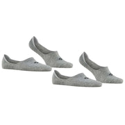 Burlington Everyday 2-Pack No Show Socks - Light Grey