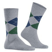 Burlington King Socks - Arctic Mel Grey