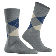 Burlington King Socks - Light Grey Mel