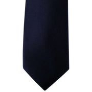 David Van Hagen Diagonal Ribbed Tie - Navy