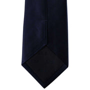 David Van Hagen Diagonal Ribbed Tie - Navy