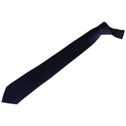 David Van Hagen Diagonal Ribbed Tie - Navy