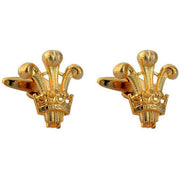 David Van Hagen Prince of Wales Cufflinks - Gold