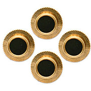 David Van Hagen Round Dress Studs - Black