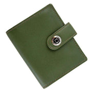 Dents Eden Security Business Card Holder - Olive/English Tan