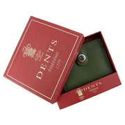 Dents Eden Security Business Card Holder - Olive/English Tan