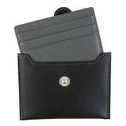 Dents Eden Security Card Holder - Black/Slate