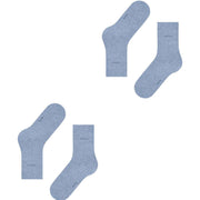 Esprit Basic Easy 2 Pack Socks - Jeans Blue