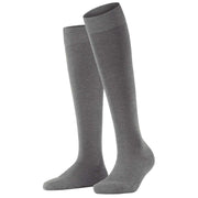 Falke Climawool Knee High Socks - Light Grey Mel