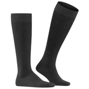 Falke Energizing Wool Knee High Socks - Anthracite Mel Grey