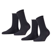 Falke Happy 2-Pack Socks - Navy